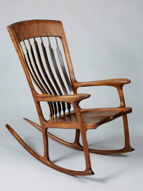 Rocking Chair Handcrafted In North Carolina Grovewood