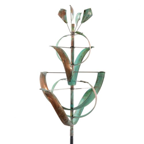 Desert Lily Wind Sculpture by Lyman Whitaker.