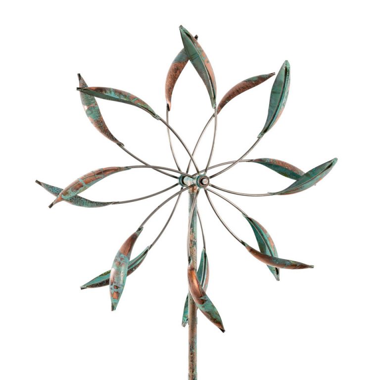 Double Spinner Wind Sculpture Lyman Whitaker Grovewood Gallery