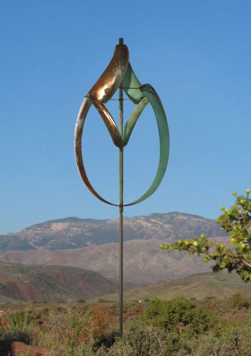 Schooner Wind Sculpture by Lyman Whitaker.