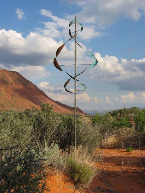 Wind Dancer Wind Sculpture by Utah artist Lyman Whitaker.