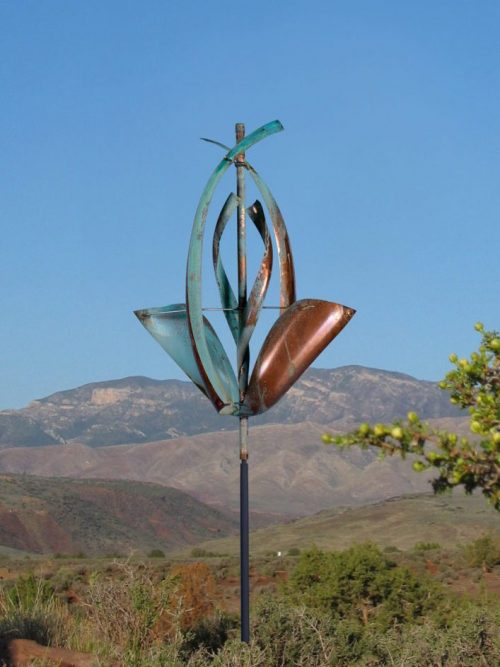 Spring Wind Sculpture by Lyman Whitaker.