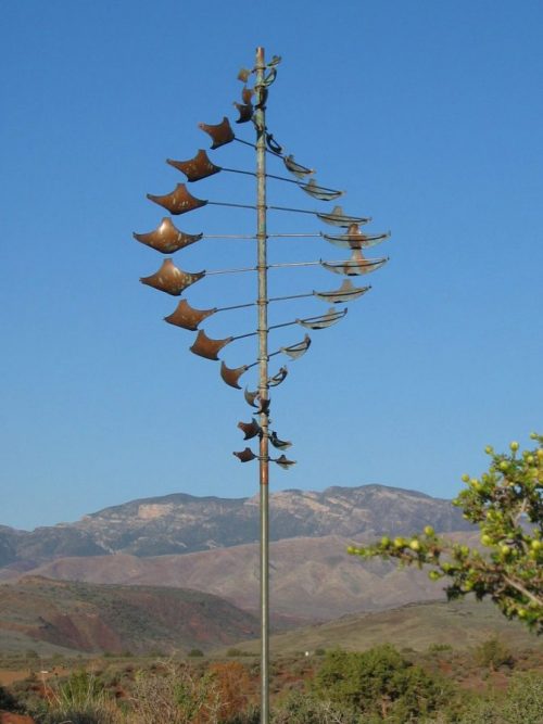 Star Dancer Horizontal Wind Sculpture by Utah artist Lyman Whitaker.
