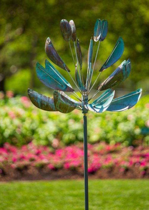 Agave Wind Sculpture handcrafted by Lyman Whitaker.