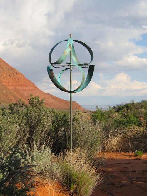Meridian Wind Sculpture by Lyman Whitaker.