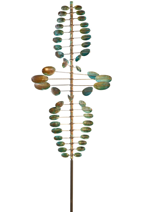 Lyman Whitaker Wind Sculptures Twister Oval Grovewood Gallery