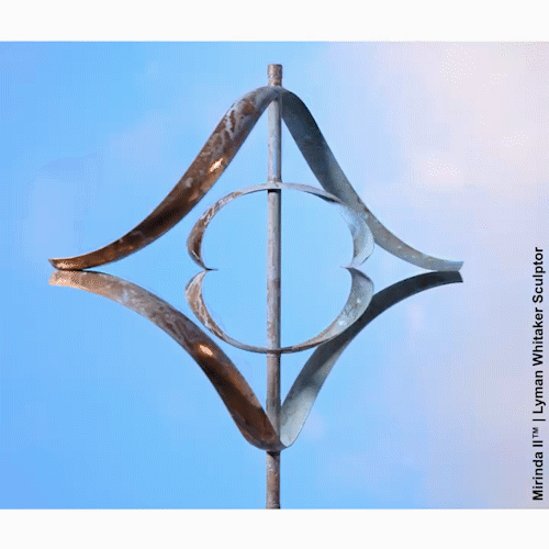 Mirinda II Wind Sculpture in motion.