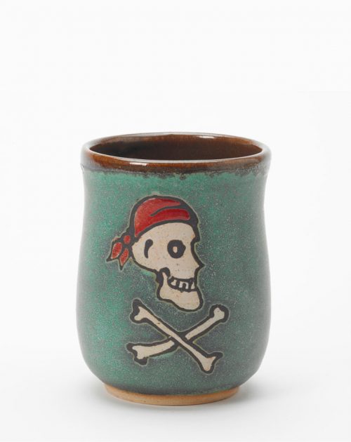 Henry Every ceramic pirate cup by Hog Hill Pottery.