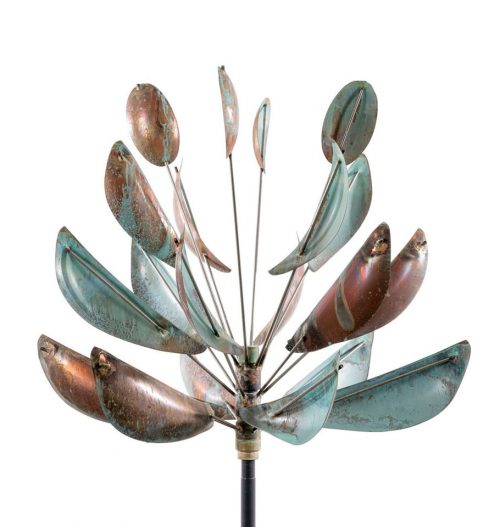 Agave wind sculpture by Lyman Whitaker.