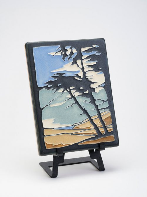 Montana de Oro ceramic art tile by Motawi Tileowrks.