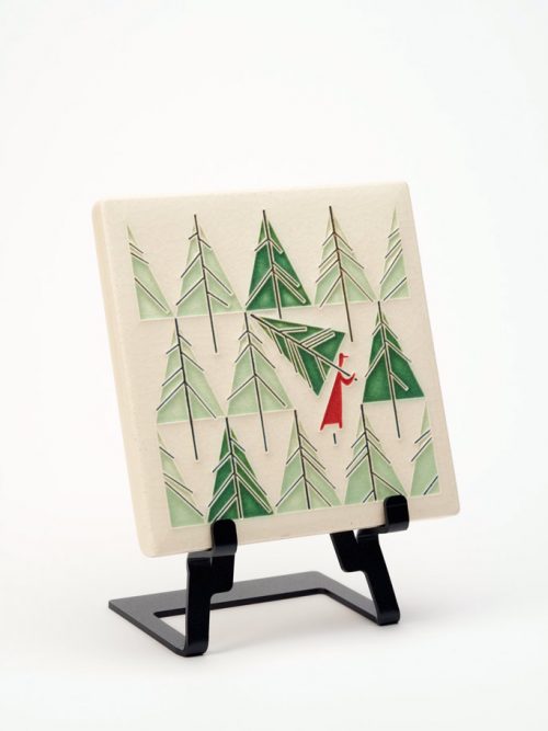 Perfect Tree ceramic art tile by Motawi Tileworks.