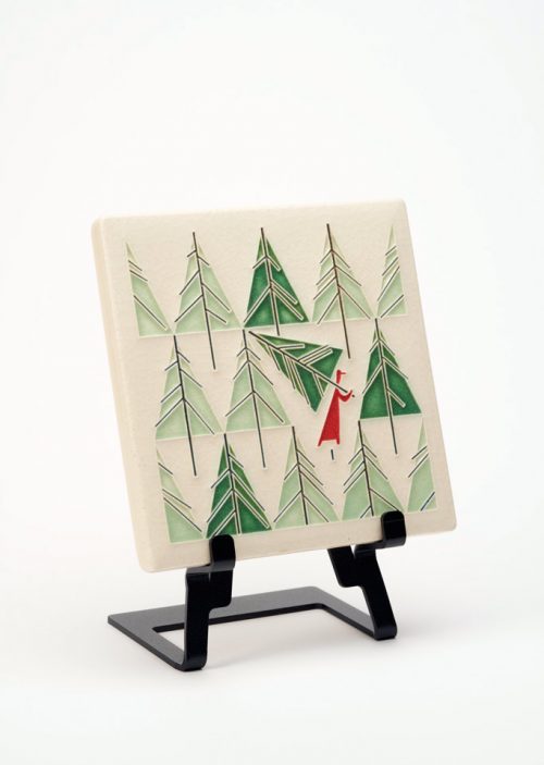 Perfect Tree ceramic art tile by Motawi Tileworks.