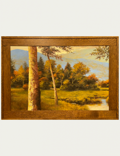 Fine art landscape oil painting by Shawn Krueger titled Near Penrose.