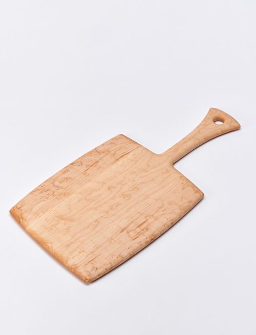 Wooden bread board handcrafted by Edward S. Wohl.