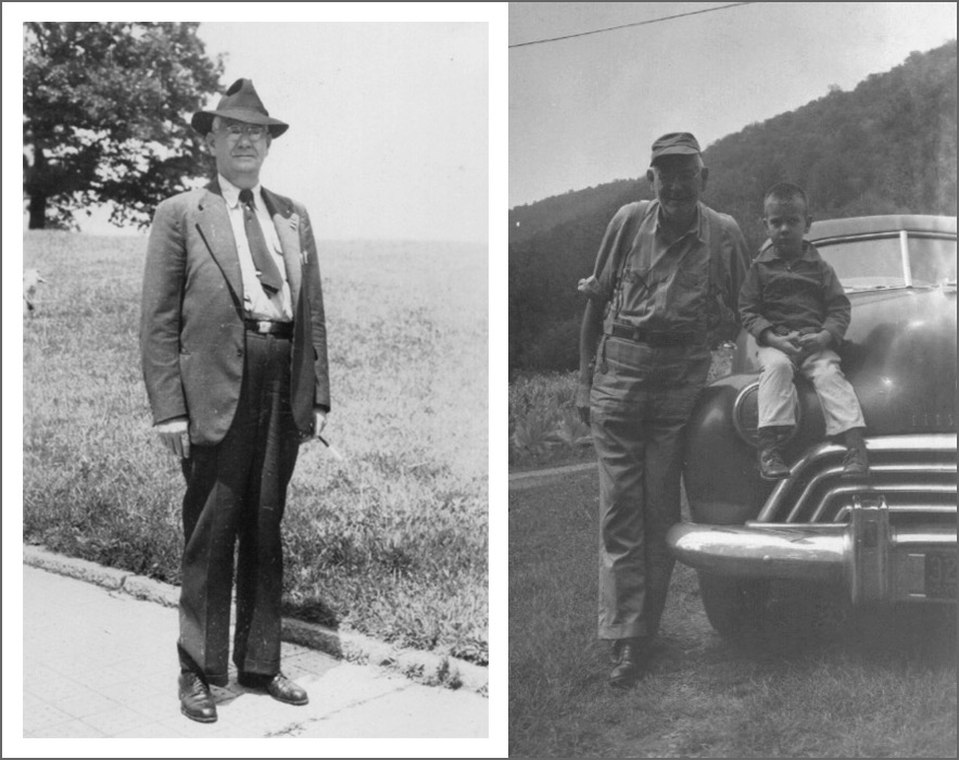 Old black and shite photo of Asheville native John Baker Rumbough.