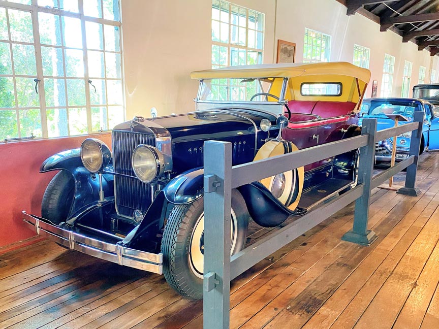 A 1927 LaSalle Phaeton on display in the Estes-Winn Antique Car Museum in Asheville, NC.