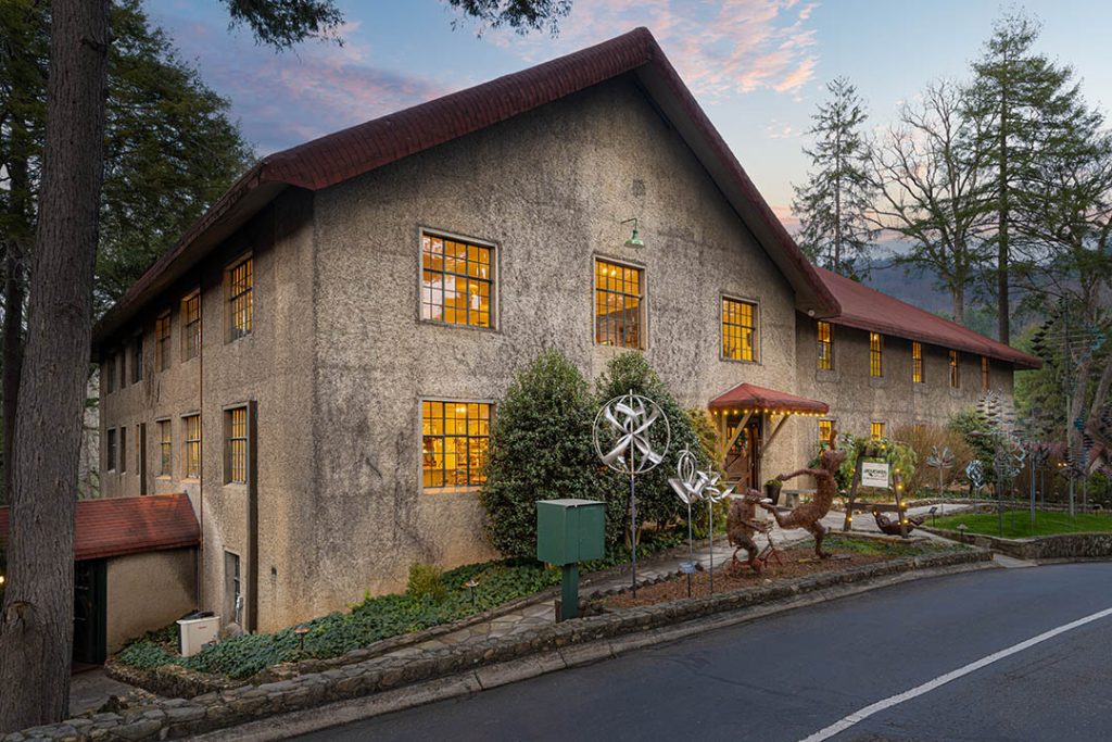 Holiday Sip and Shop at Grovewood Gallery in Asheville, NC.