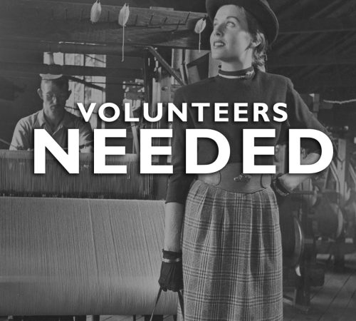 Asheville volunteers needed at the Biltmore Industries Homespun Museum.