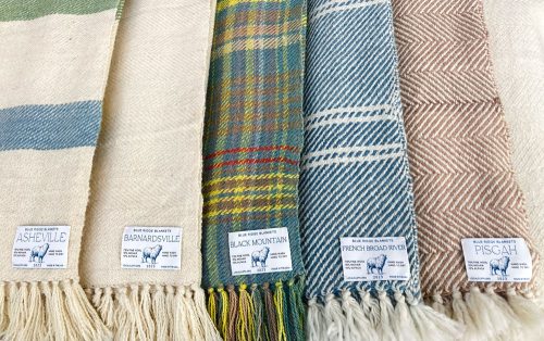 Blue Ridge Blanket Project by Local Clothin Asheville.