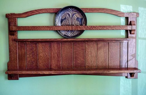 Craftsman Style Plate Rack - Image 5