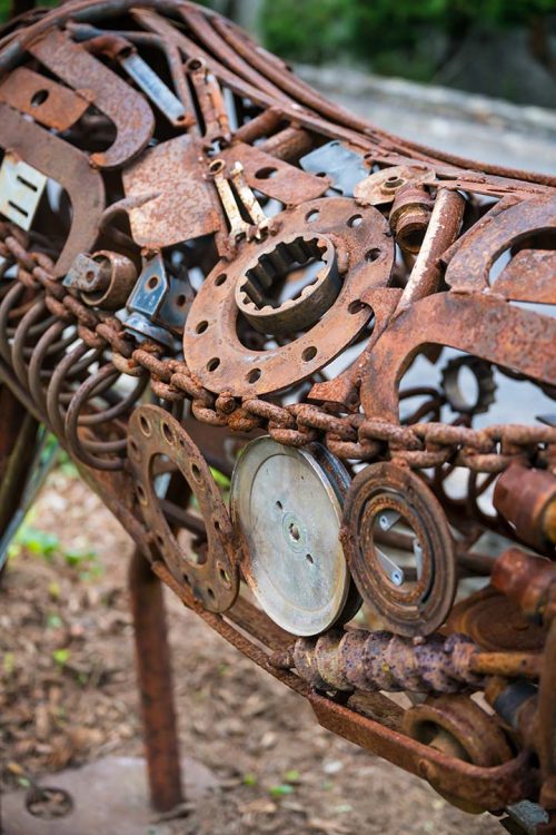 Garden Horse by North Carolina artist Jonathan Bowling.