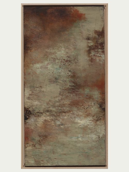 A fine art painting by Pam Kirby titled Drifting.