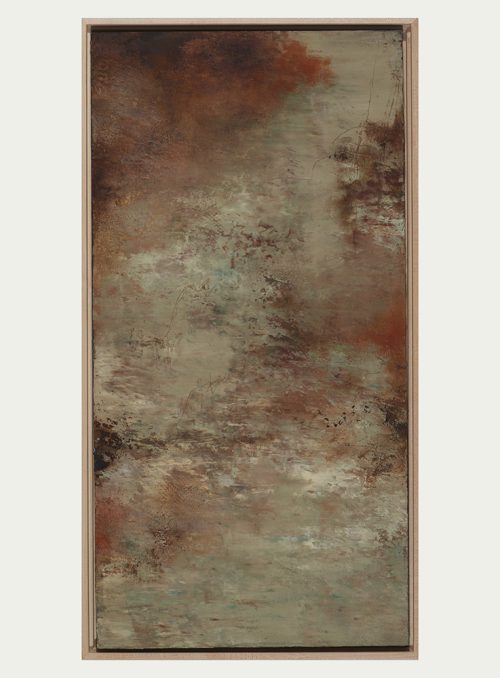 A fine art painting by Pam Kirby titled Drifting.