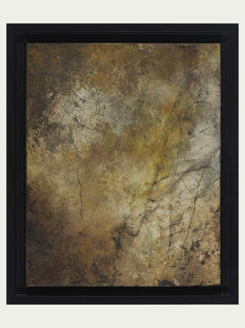 Original painting titled Gold Rush by Asheville artist Pam Kirby.