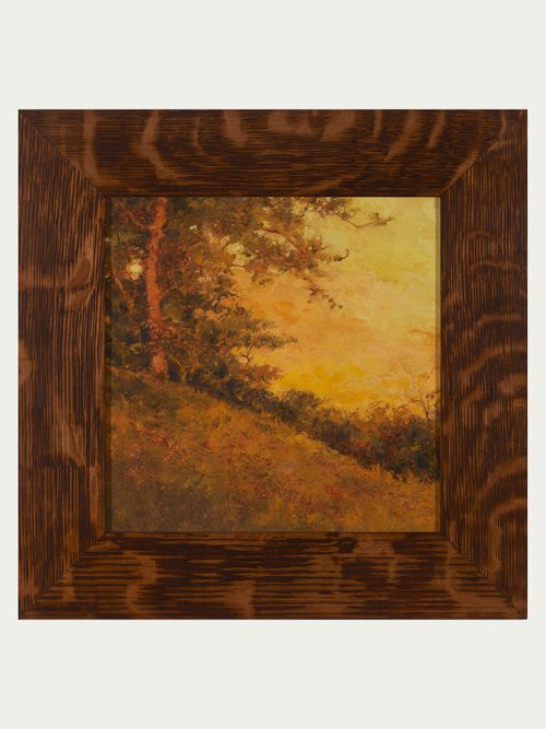 The Sidehill at Sundown by artist Shawn Krueger.