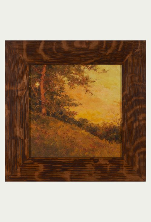 The Sidehill at Sundown by artist Shawn Krueger.