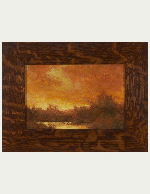 Original oil painting by Shawn Krueger titled As We Can Say the Quiet Part Out Loud.