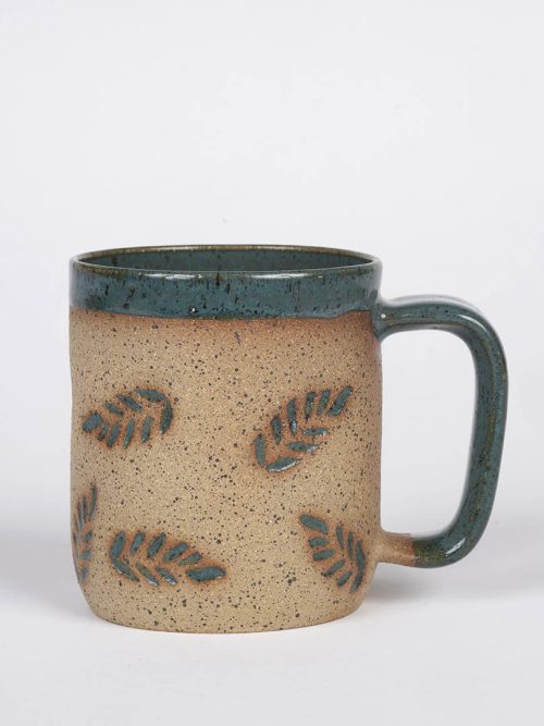 Fern motif mug by Osso Ceramics.