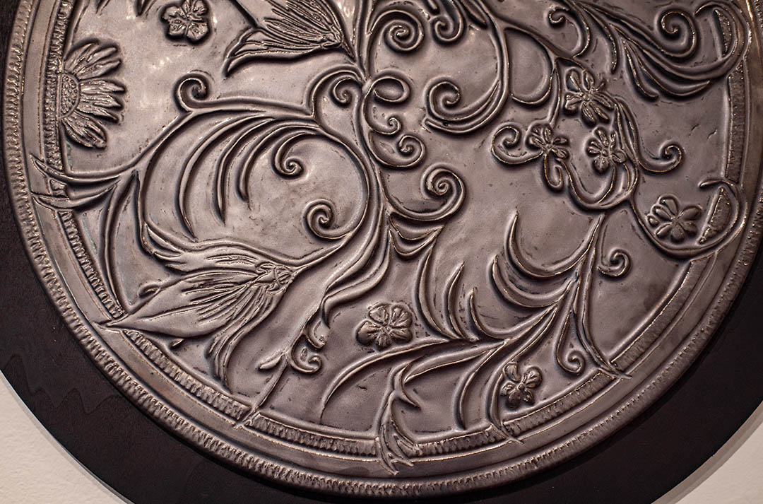 Botanical Carved Wall Piece - Image 2