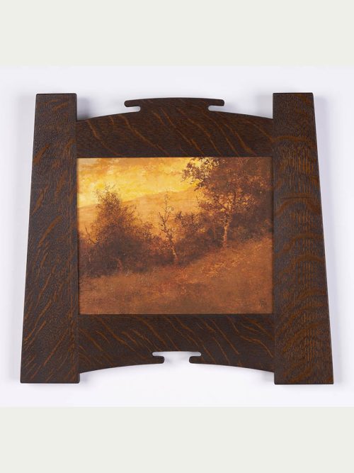 An original oil painting titled Hallowed Hollow by Shawn Krueger.