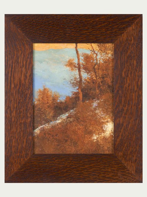 An original oil painting by Shawn Krueger titled Stillness in the Depths.