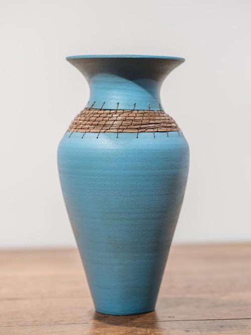 Cabana Blue Vase