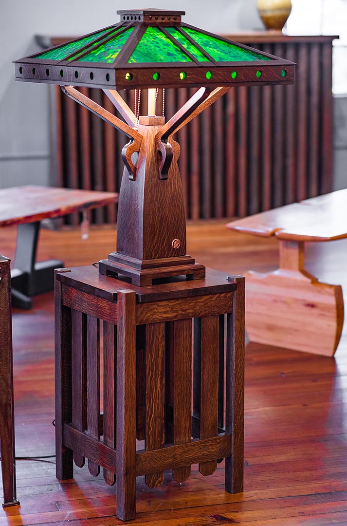 Peterson Art Lamp by Phillip Daniel Myer of Ragsdale Home Furnishings.